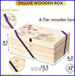 Kuretake Gansai Tambi 100 Color Watercolor Set Wooden Box Limited Edition