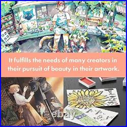 Kuretake Gansai Tambi 100 Color Watercolor Set Wooden Box Limited Edition