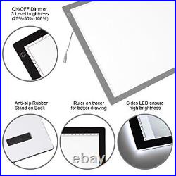 LED Tracing Board Light Box Light Pad Illumination Light Panel, Dimmable A2