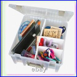 Large Art Storage Box with Removable Dividers