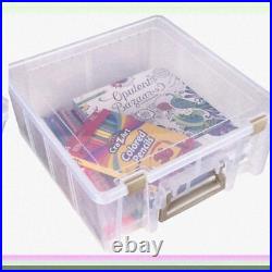 Large Art Storage Box with Removable Dividers
