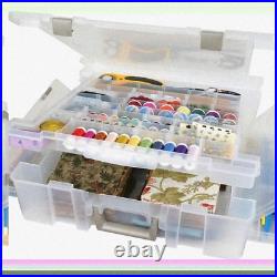 Large Divided Portable Art and Craft Storage Box