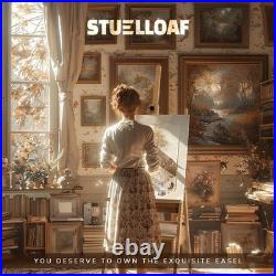 Large Solid Beech Wood Painting Easel with Storage Drawer(6075 H), WOODEN