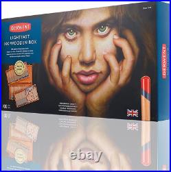 Lightfast Colour Pencils, Professional Quality, Wooden Box Set of 100, 2305693