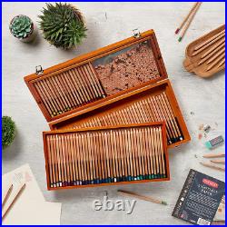 Lightfast Colour Pencils, Professional Quality, Wooden Box Set of 100, 2305693