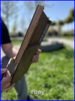 Lightweight Portable Handheld Lap Painting Easel Handmade Plein Air Paint box