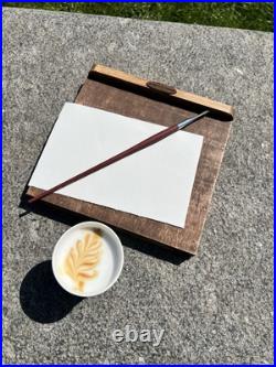 Lightweight Portable Handheld Lap Painting Easel Handmade Plein Air Paint box