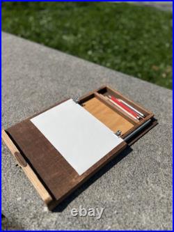 Lightweight Portable Handheld Lap Painting Easel Handmade Plein Air Paint box