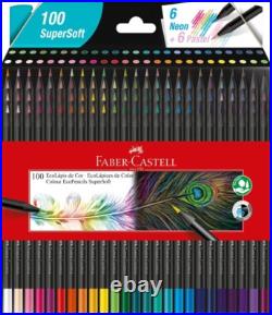 Lightweight Supersoft Colored Pencil Set 100 Colors for Creative Projects