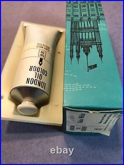 London Oil Colour Flake White 122 ml Winsor & Newton Vtg Unused in box