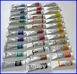 Lot of 35 Winsor & Newton Professional Watercolor Paints 5ml New