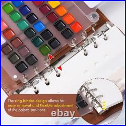 Luxury Watercolor Travel Set 36 Colors, Refillable Sketchbook & Dual-Tip Brush