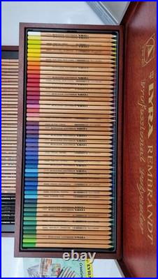 Lyra Rembrandt Professional Polycolor Pencils Wooden Box Set