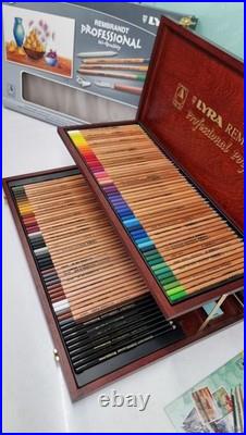 Lyra Rembrandt Professional Polycolor Pencils Wooden Box Set