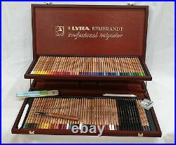 Lyra Rembrandt Professional Polycolor Wooden Box Set Made in Germany
