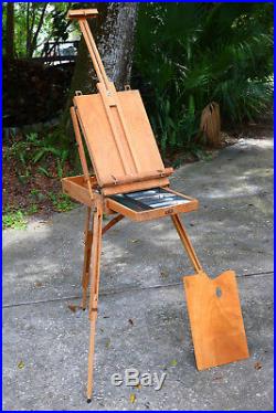 MABEF Artist Tabletop Easel Sketch Box Portable Made In Italy M24 High Quality