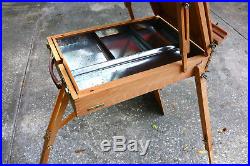 MABEF Artist Tabletop Easel Sketch Box Portable Made In Italy M24 High Quality