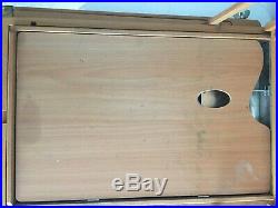 MABEF M22 Full French Sketch Box Easel Foldable Beechwood Brass Made in Italy