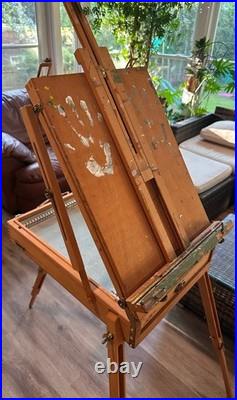 MABEF M/22 Wooden Portable Box Easel Sketch Box Cassetta a cavalletto