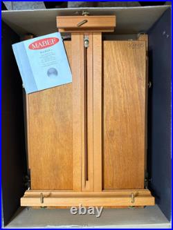 MABEF M/22 Wooden Portable Box Easel Sketch Box Cassetta a cavalletto