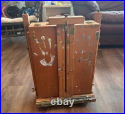 MABEF M/22 Wooden Portable Box Easel Sketch Box Cassetta a cavalletto