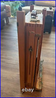 MABEF M/22 Wooden Portable Box Easel Sketch Box Cassetta a cavalletto