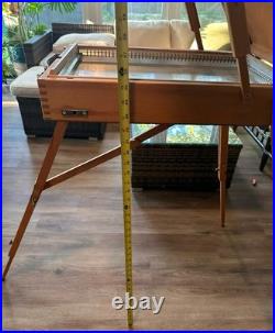 MABEF M/22 Wooden Portable Box Easel Sketch Box Cassetta a cavalletto