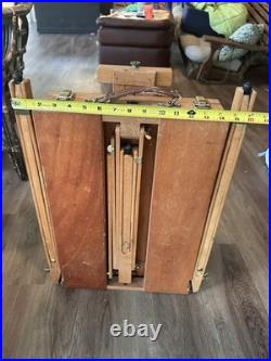 MABEF M/22 Wooden Portable Box Easel Sketch Box Cassetta a cavalletto