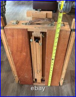 MABEF M/22 Wooden Portable Box Easel Sketch Box Cassetta a cavalletto