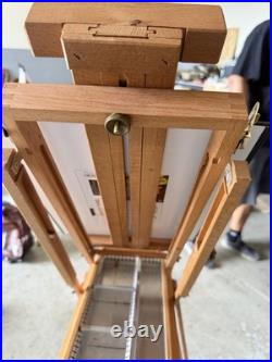 MABEF M/23 Italian Beechwood Sketch Box Easel Folding Tripod Artist Made in Ital