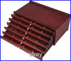 MEEDEN 6-Drawer Wood Artist Supply Storage Box, Portable Beechwood Multifunction