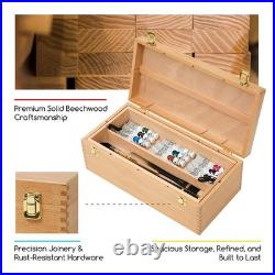 MEEDEN HBX-12 Art Supply Storage Box Chest 10 Compartments 16W x 8D x 6.2H