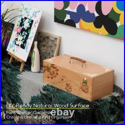 MEEDEN HBX-12 Art Supply Storage Box Chest 10 Compartments 16W x 8D x 6.2H