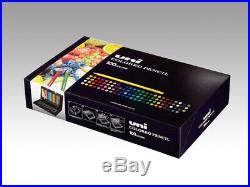 MITSUBISHI UC100C Premium Colored Pencil 100 Colors Box set from Japan DHL F/S