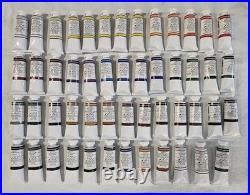 M. Graham Artists' Watercolor 15ml tubes? Lot OF 51 Tubes? FREE SHIPPING