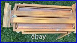 Mabef Italian Made French Style Field Easel Paint Box with Estate Provenance Mabef Italian Made French Style Field Easel Paint Box with Estate Provenance