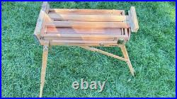Mabef Italian Made French Style Field Easel Paint Box with Estate Provenance Mabef Italian Made French Style Field Easel Paint Box with Estate Provenance