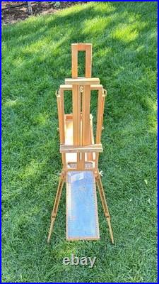 Mabef Italian Made French Style Field Easel Paint Box with Estate Provenance