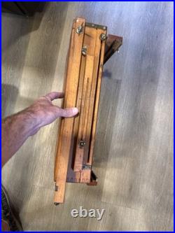 Mabef M22 Art Easel & Tray Italy Oil Painting Wood Folding Art Tool Packable