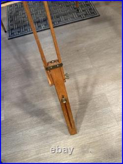 Mabef M22 Art Easel & Tray Italy Oil Painting Wood Folding Art Tool Packable