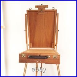 Mabef M22 Art Easel & Tray Italy Oil Painting Wood Folding Art Tool Packable EUC