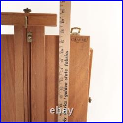 Mabef M22 Art Easel & Tray Italy Oil Painting Wood Folding Art Tool Packable EUC