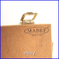 Mabef M22 Art Easel & Tray Italy Oil Painting Wood Folding Art Tool Packable EUC