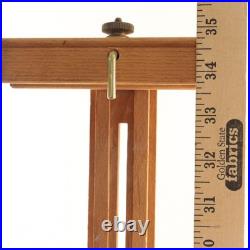 Mabef M22 Art Easel & Tray Italy Oil Painting Wood Folding Art Tool Packable EUC