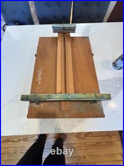 Mabef M22 Venetian Full Box Field Easel Adjustable Beechwood Made in Italy