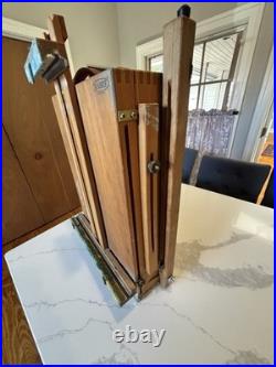 Mabef M22 Venetian Full Box Field Easel Adjustable Beechwood Made in Italy