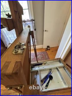Mabef M22 Venetian Full Box Field Easel Adjustable Beechwood Made in Italy