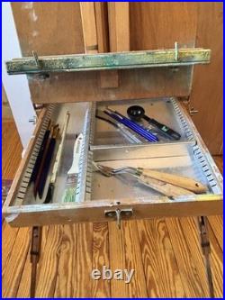 Mabef M22 Venetian Full Box Field Easel Adjustable Beechwood Made in Italy