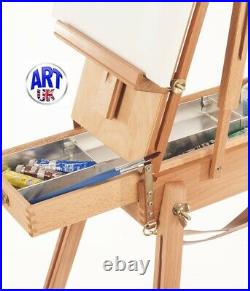 Mabef Professional Artist Beech Wood Small Sketching Box Easel Plein Air M/23