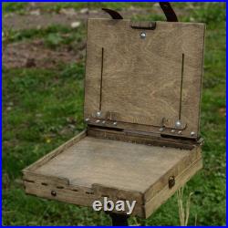Martlet 10x12 Pochade Box Wet Panel Carrier Plein Air Easel Travel